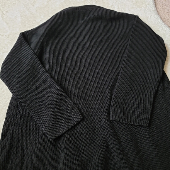 (sold) NWT Quince 100% Australian Merino Wool Duster Cardigan, Black, M 🐨 - Picture 13 of 14